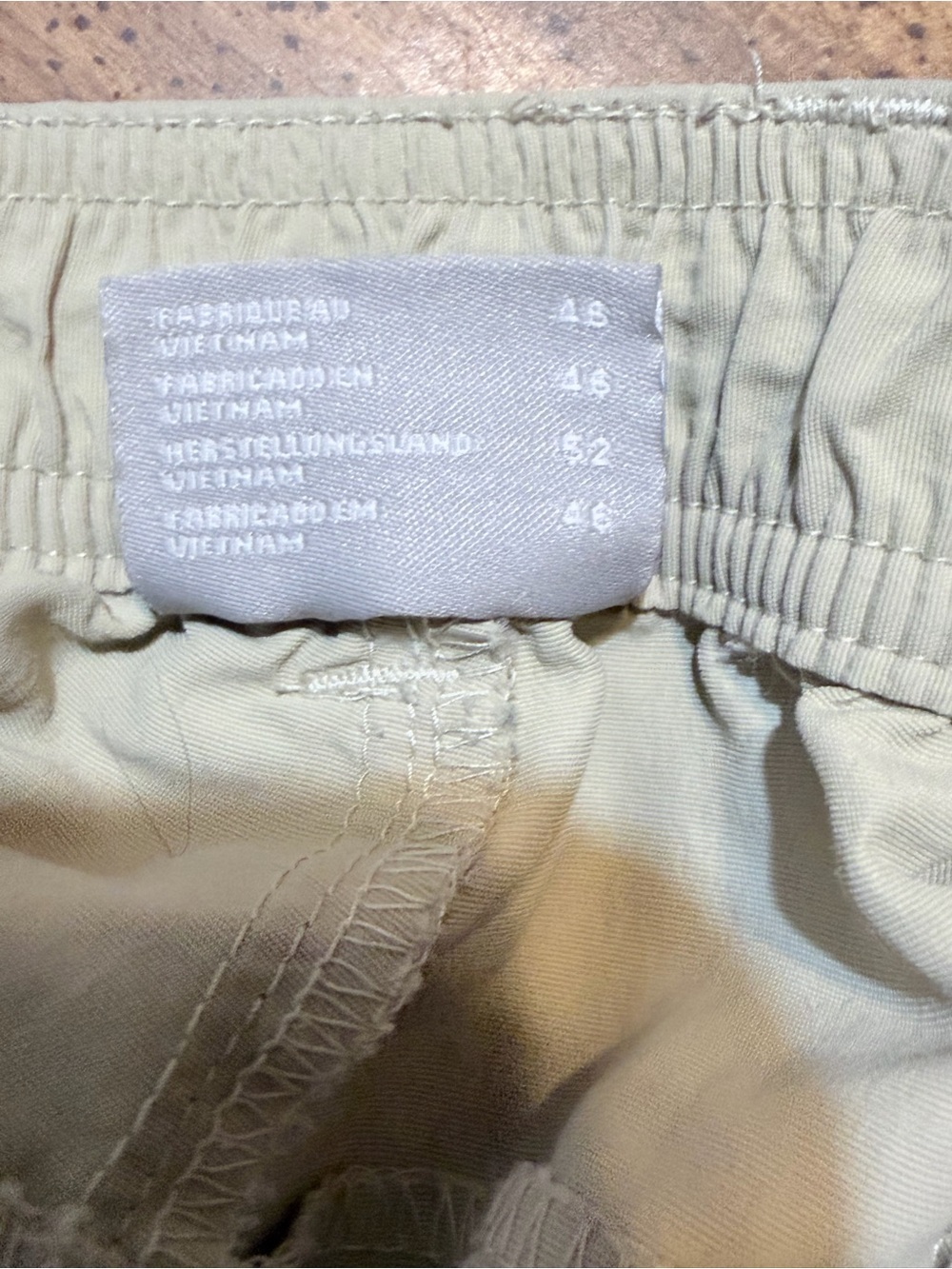 Columbia PFG Men's Khaki Cargo Shorts - Lightweight Utility Style Sz 36 - Picture 7 of 8